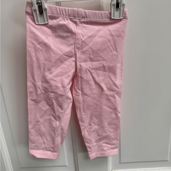 The Children's Place 3T Girls Soft Pink Capri Leggings - Picture 3 of 4